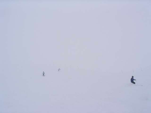 015 Nebel und Schneefall am Gletscher