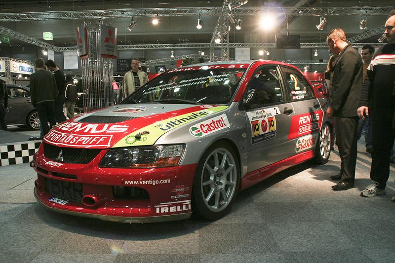 Mitsubishi Lancer Evo IX rally car