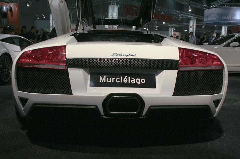 Lamborghini Murcielago LP640 rear