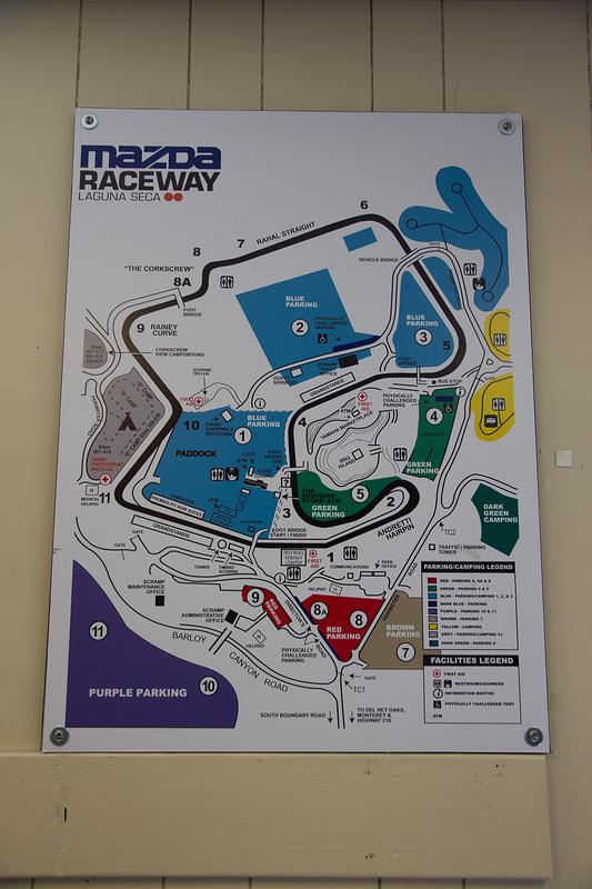 The track layout