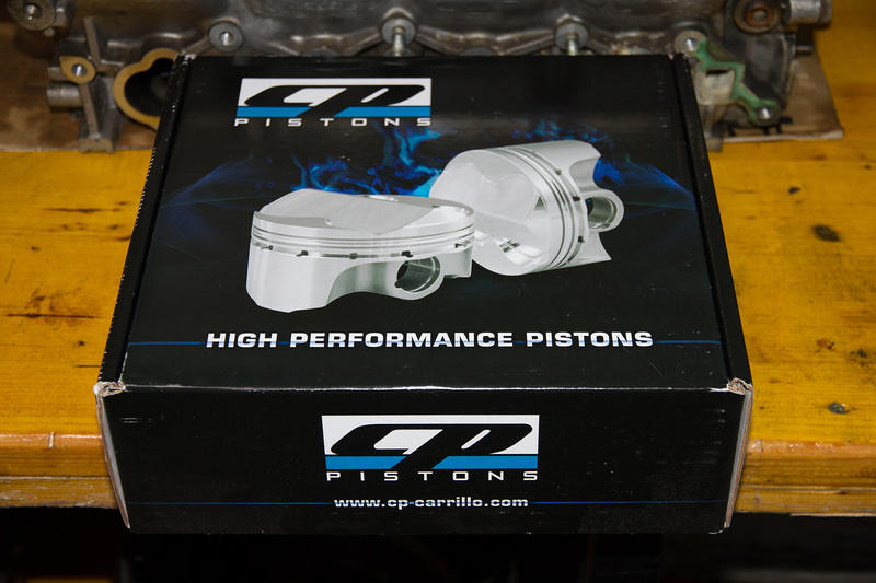 CP pistons complete the kit