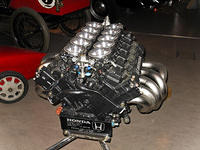 Honda V10 Formula 1 engine from 1989 front
