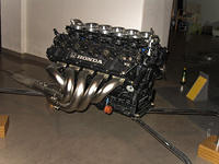 Honda V10 Formula 1 engine from 1989 side