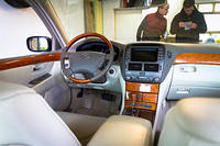 Lexus LS430 cockpit