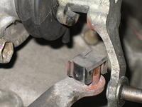 ...I greased the little square slider that actuates the shift rod